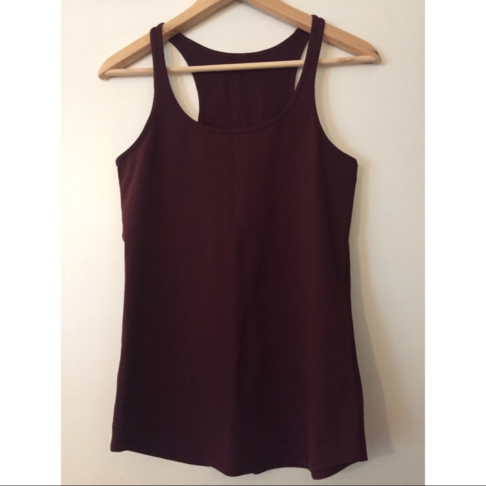 Lululemon Racerback Tank Top- Deep Maroon